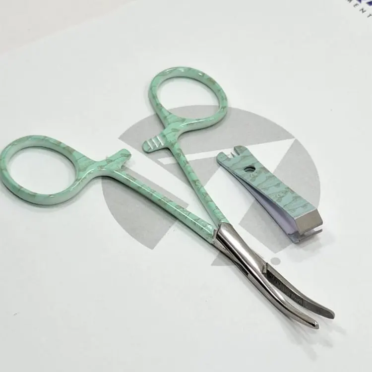 Wholesale Stainless Steel Fishing Forceps And Fishing Line Nipper Set With Paper Coated Handles For Anglers