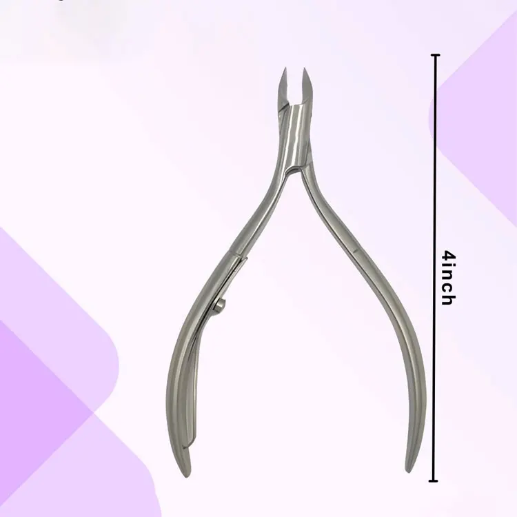 Professional Stainless Steel Cuticle Nippers For Precision Manicure And Pedicure Nail Care And Beauty Grooming