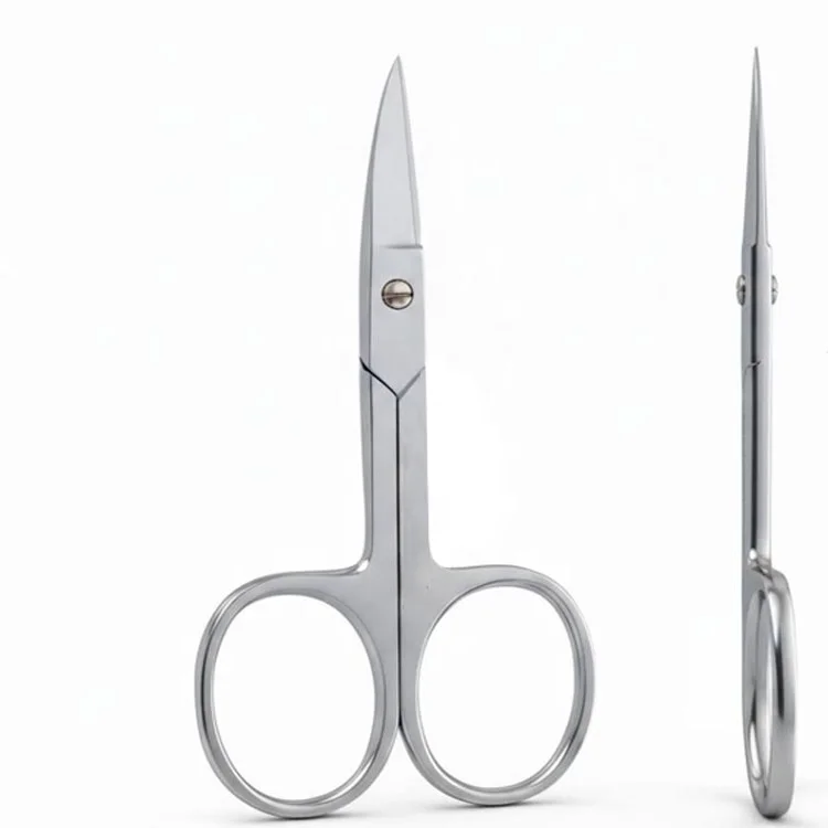 Professional Stainless Steel Cuticle Scissors Precision Nail Care Tool For Manicure Pedicure And Grooming Use