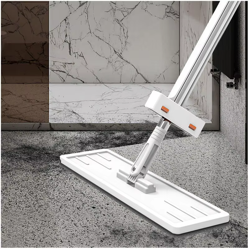 Super New Type 50cm Wash-Free Mop Thickened Dry and Wet Rotatable Lazy Mop Flat Mop