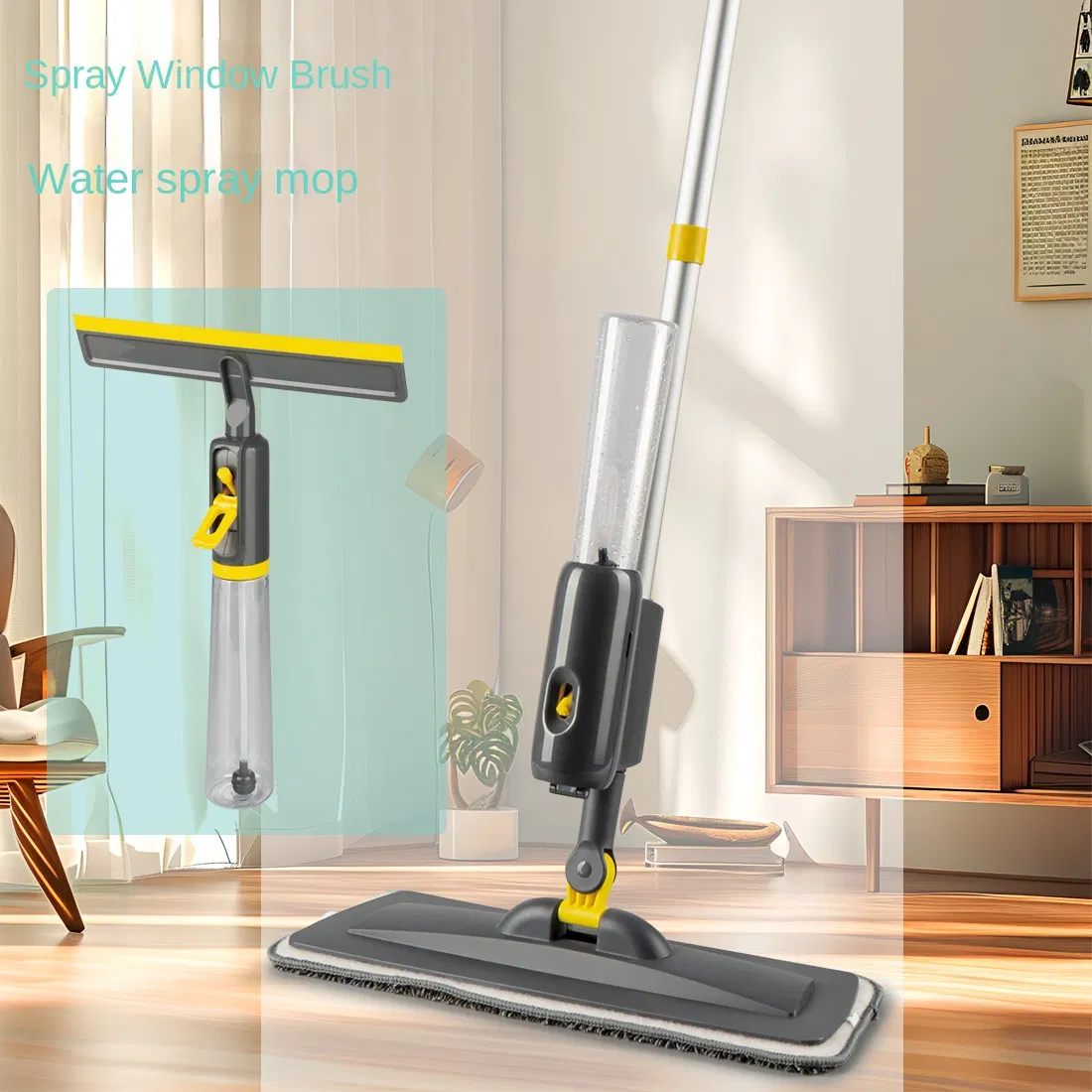 Sc08 400ml New 2-in-1 Spray Mop Handheld Spray Multifunctional