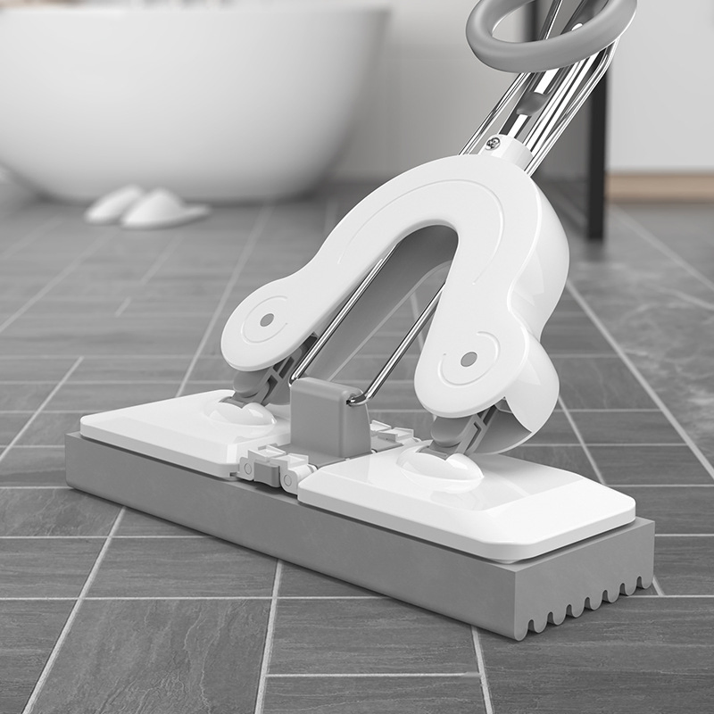 Large Flat Sponge Mop for Effortless Household Cleaning