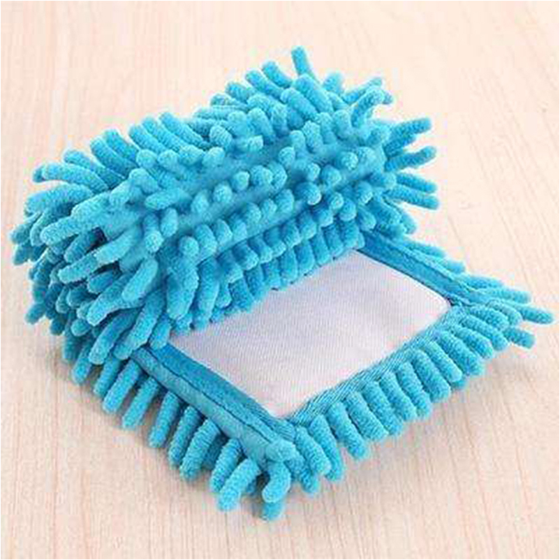 Commercial Grade Colorful Flat Mop Stainless Steel Handle Reusable Mop