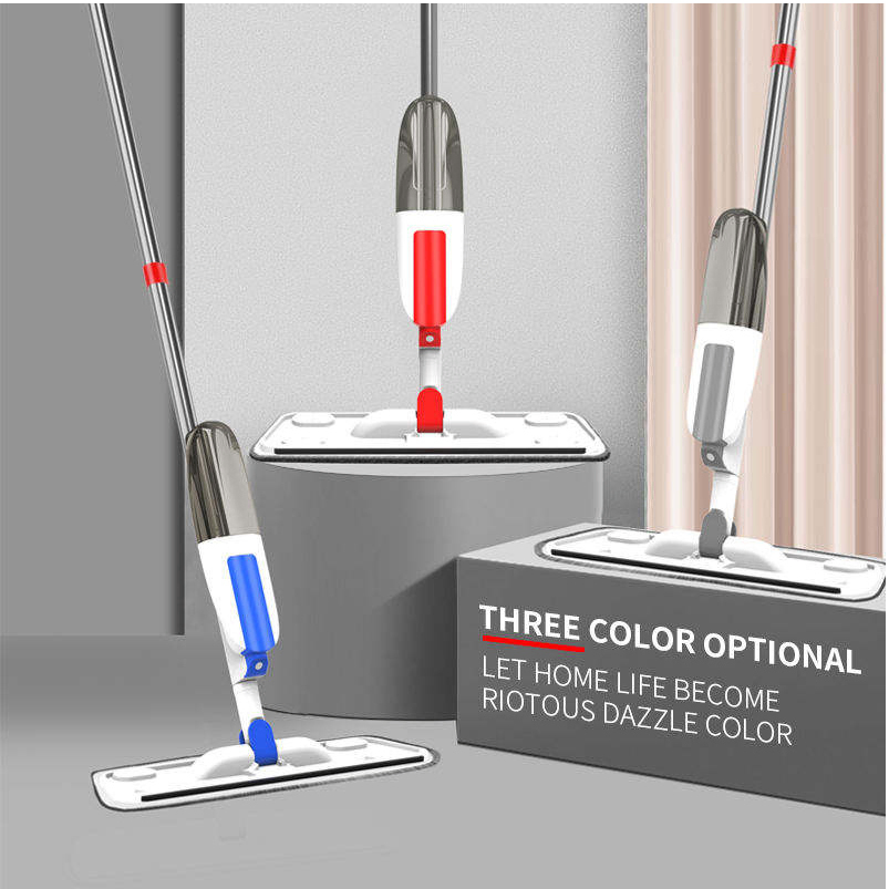 All Floor Types Spray Mop Microfiber Pad Efficient Home Cleaning Mop
