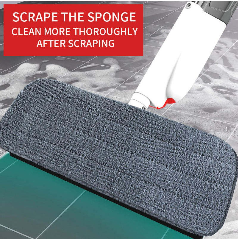 Pet Hair Removal Spray Mop Microfiber Pad Floor Cleaning Pet - Friendly Mop