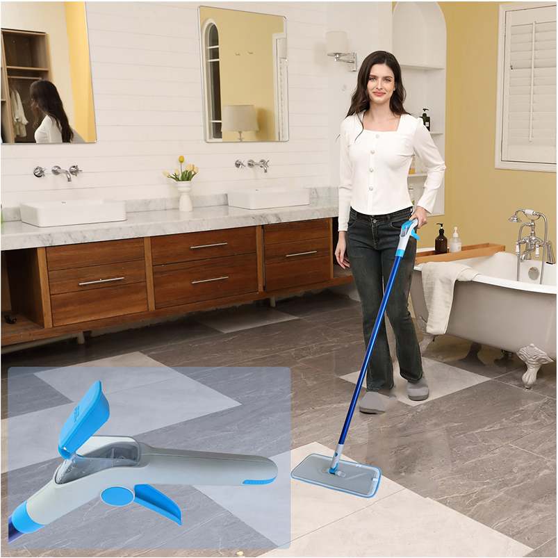 Kitchen Special Flat Microfiber Floor Cleaning Stain - Removal Household Mop