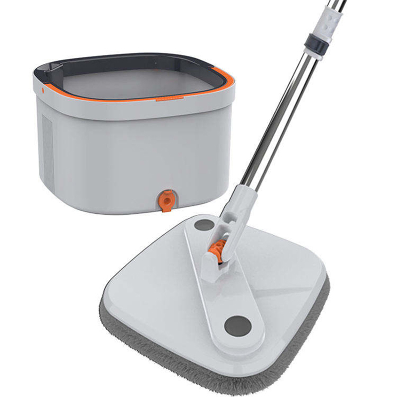 Spin Mop with Bucket and Multiple Replacement Heads Mop