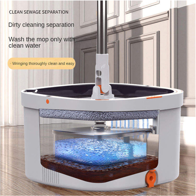 Microfiber Technology Mop Floor Cleaning Easy Wring Spin Mop