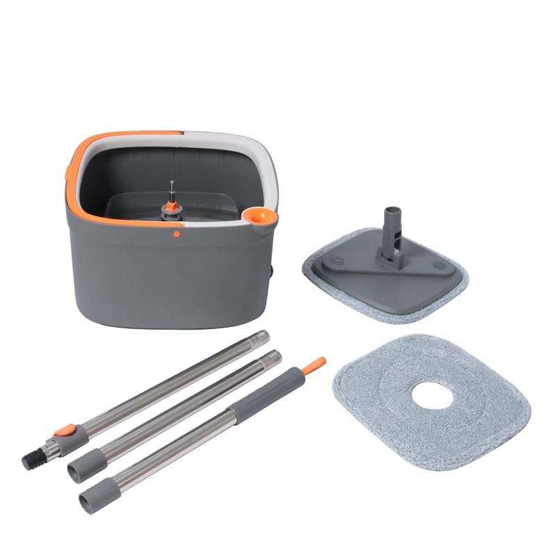 360 Degree Rotation Spin Mop with Bucket & Microfiber Mop