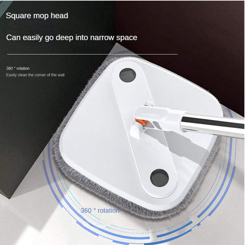 Bucket Set Microfiber Mop Self - Cleaning Floor Mop Spin Mop