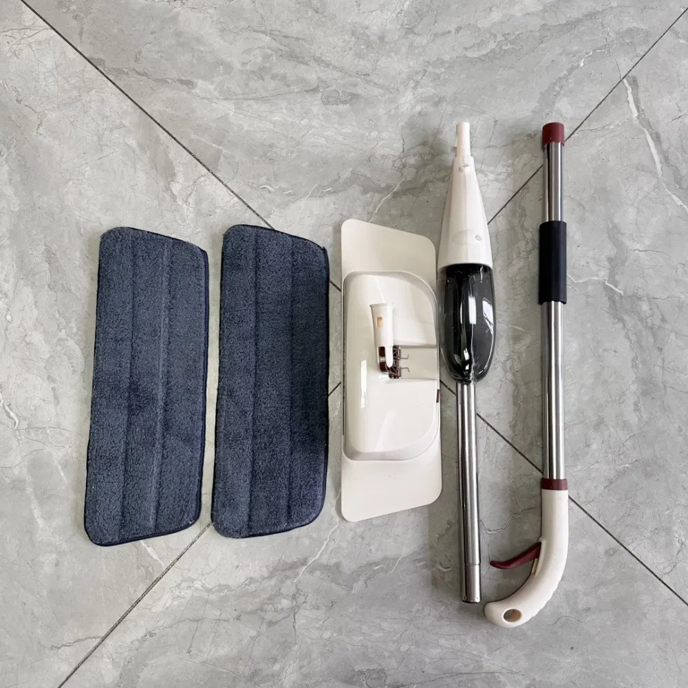 4-in-1 Cutton Microfiber Spray Mop with 2 Mop Cloths for Floor Cleaning