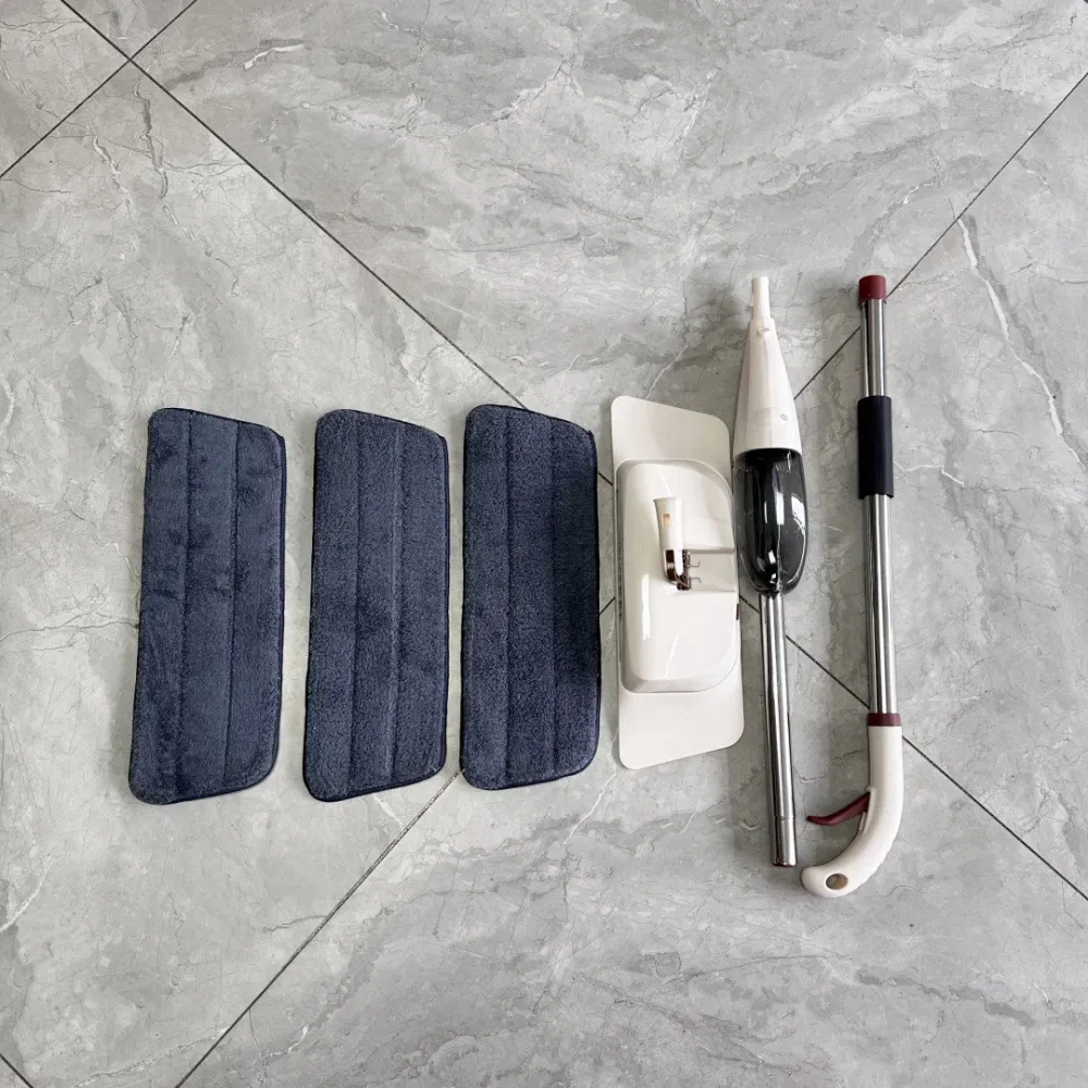 4-in-1 Cutton Microfiber Spray Mop with 3 Mop Heads for Floor Cleaning