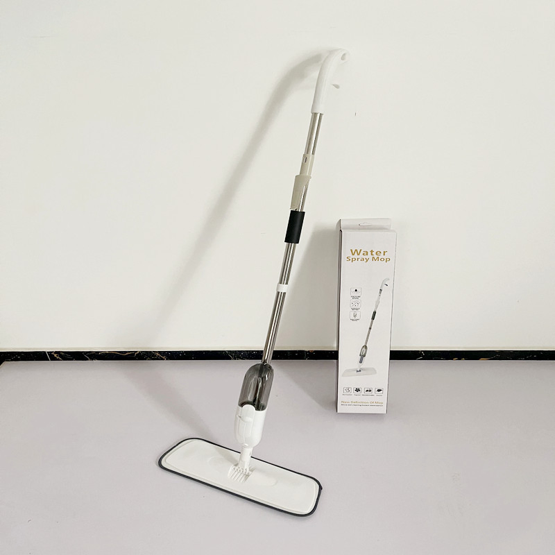 4-in-1 Extensible Cutton Microfiber Head Spray Flat Mop for Floor Cleaning