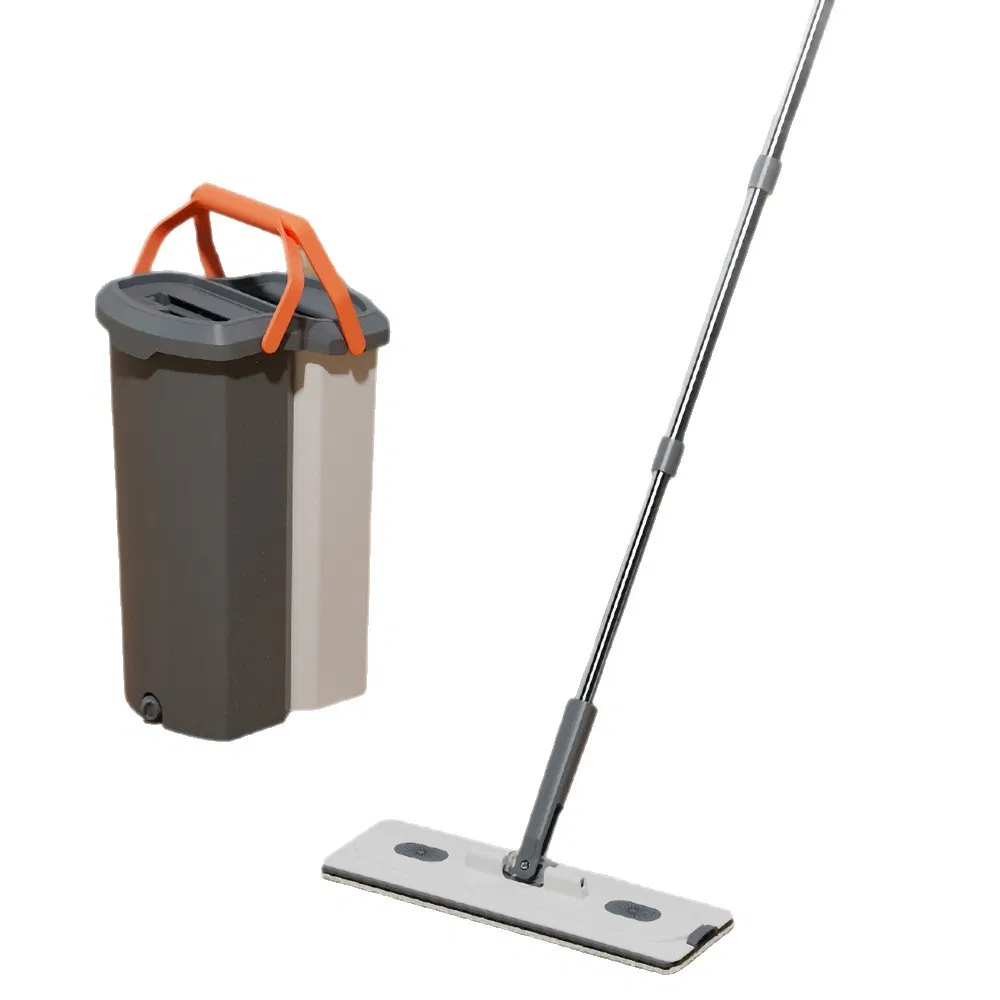 New Mold Separation Detachable Bucket Set Large Microfiber Floor Cleaning Flat Mop
