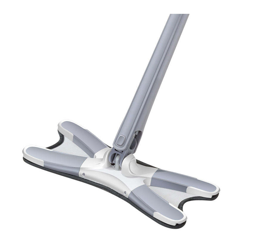 X Type Rotating Floor Cleaning Mop Microfiber Flat Mop Head