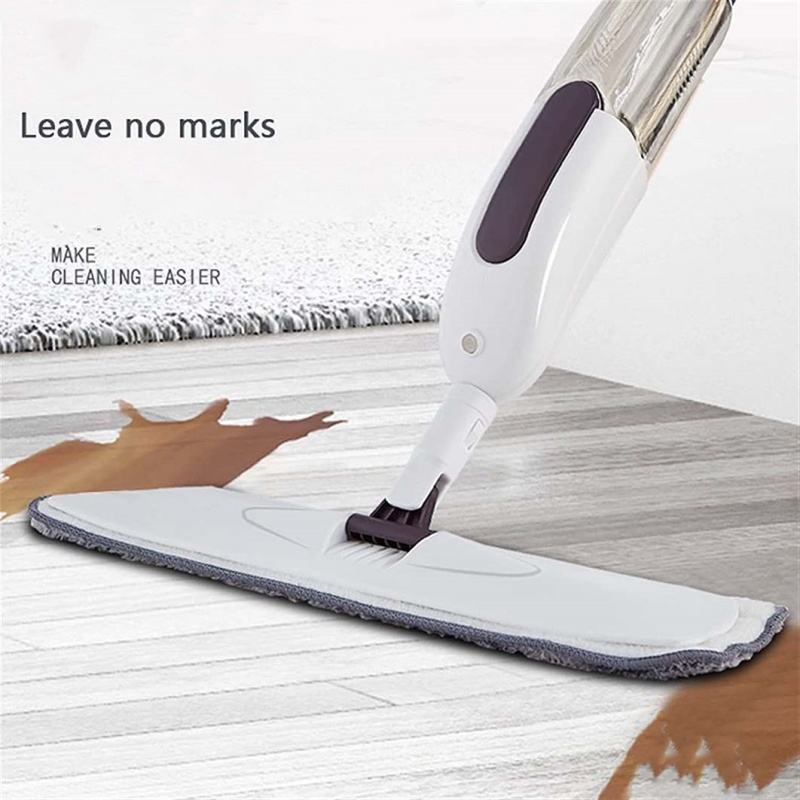 Household Microfiber Flat Spray Floor Mop Magic Cleaning Spray Mop