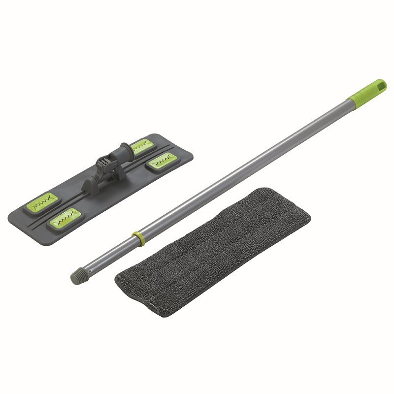High Quality Microfiber Iron Handle Chenile Mop Head Cleaning Flat Mop Magic Floor Cleaner