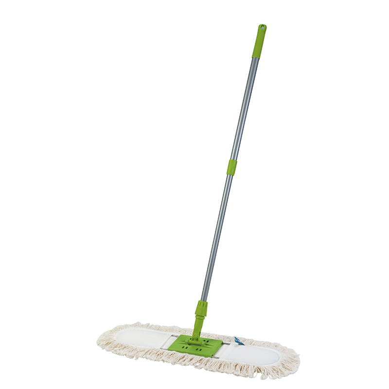 Multisize Commercial Cleaning Floor Mop Aluminum Telescopic Handle Microfiber Flat Mop
