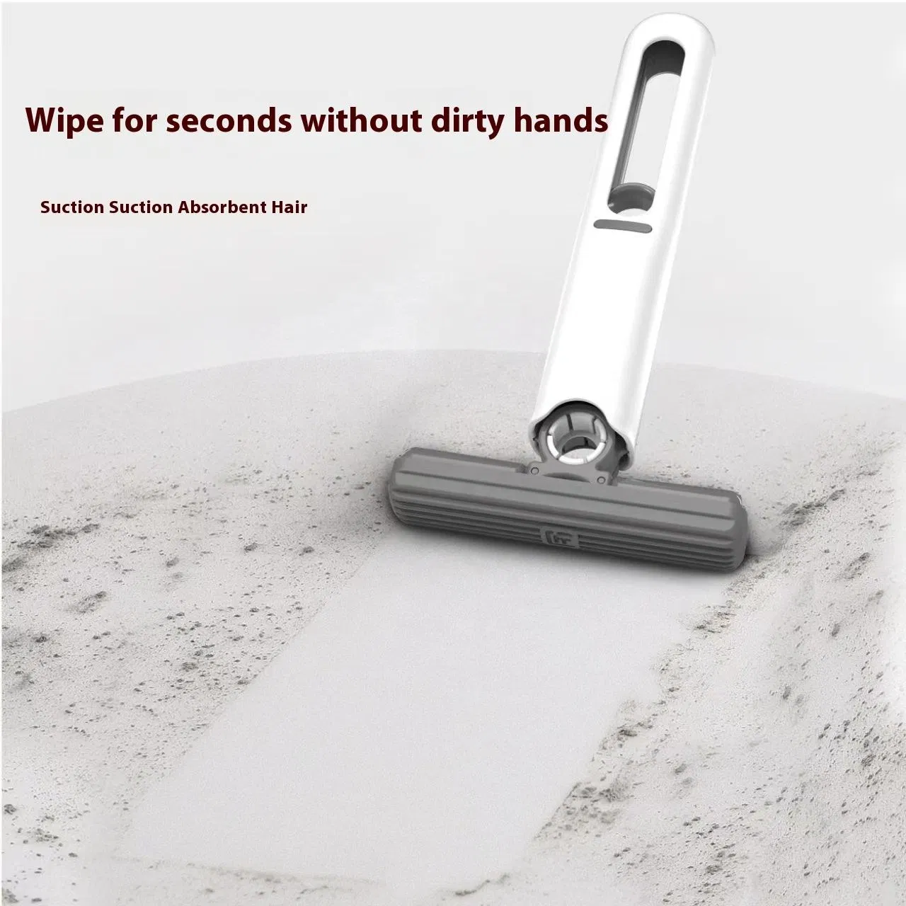 Self-Squeeze Sponge Cleaning Flat Mini Mop Easy Floor and Desk Magic Cleaning