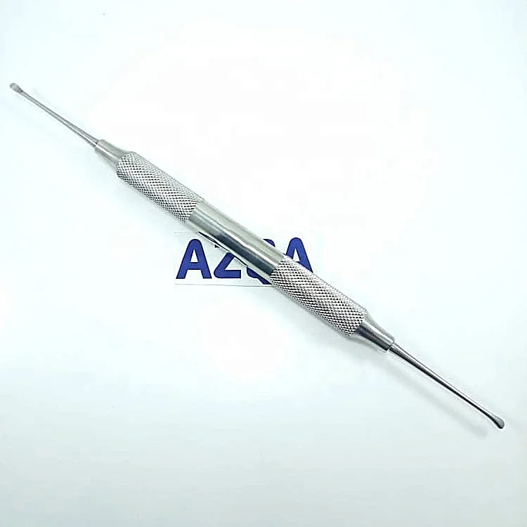 Stainless Steel Double-ended Professional Durable Ingrown Toenail Cleaner Nail Groove Lifter For Foot Care Pedicure Nail