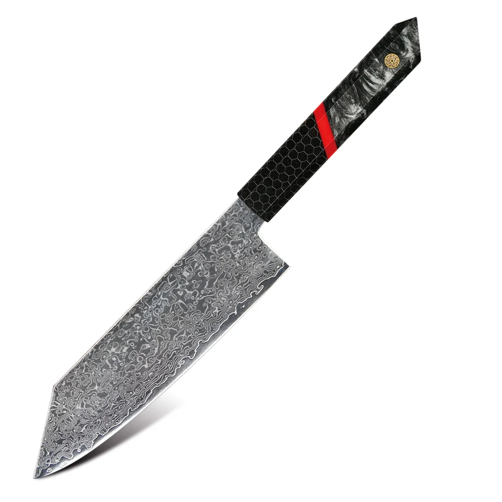Wholesale Kitchen Knives Japanese Damascus Steel Cuchillo Para Vg10 Chef Knife