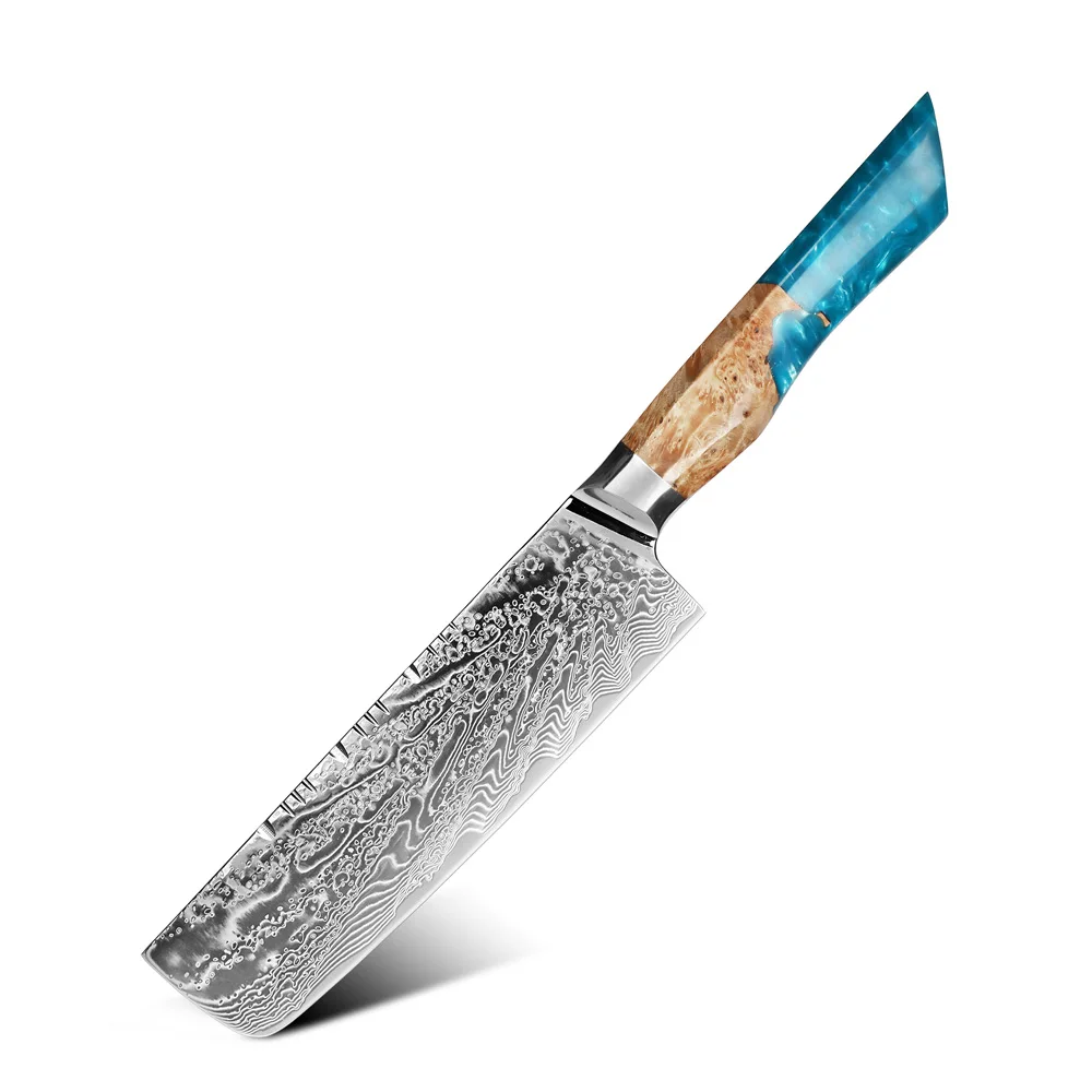 Yang Jiang Stainless Steel Knife 440c Knives With Premium Nautral Olive Wood Handle