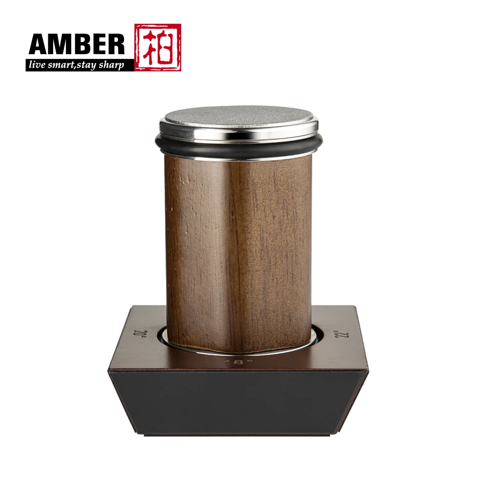 Professional Manual Kitchen Knife Tumbler Knife Sharpening Tool Diamond Coated Grinding Grit Adjustable Rolling Knife Sharpener