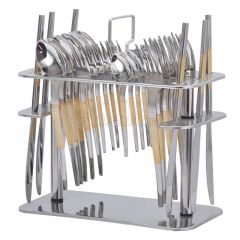 QANA Factory Wholesale OEM China Manufacturer Dinner Party Luxury Cutlery Set Stainless Steel Flatware Tableware knife and fork
