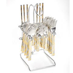 Good Performance Russian flatware set 72pcs Wedding dinner set 72pcs Party cutlery set