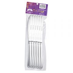24pcs tableware set gold + border light
