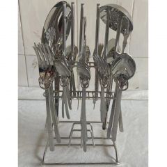 38PCS iron wire rack tableware set