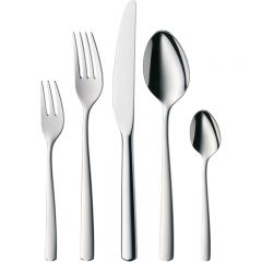 Cutlery Set 30-Pieces for 6 Persons Boston Cromargan 18/10 Stainless Steel Brushed