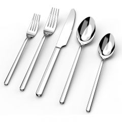 Silverware Set, 20 Piece Flatware Cutlery Set for 4, 18/10 Stainless Steel Silverware Mirror Polished Dishwasher Safe for Home, Restaur