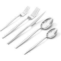 Silverware Set, 40-Piece Flatware Set Cutlery Set Premium 18/10 Stainless Steel