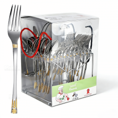 43-piece set of tableware GOLD POLISH 