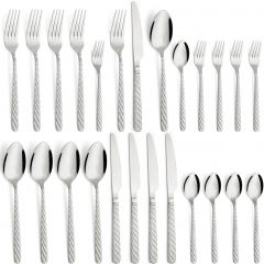 Gold Silverware Set of Stainless Steel Flatware Set for  Forks Spoons Knives Cutlery Set for Home Restaurant Hotel