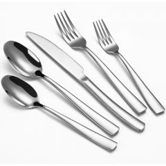 Silverware Set, Heavy Duty Stainless Steel Flatware Cutlery , Food-Grade Utensil Sets for Home Restaurant