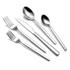 Food-Grade Stainless Steel Flatware Set, Mirror Polished Spoons And Forks Knife Set, Heavy Duty Cutlery Utensils Set for Home Kitchen Restaurant Wedding