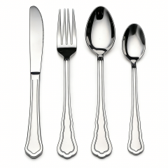 Food-Grade Stainless Steel Flatware Set, Mirror Polished Spoons And Forks Knife Set, Heavy Duty Cutlery Utensils Set for Home Kitchen Restaurant Wedding
