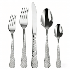 Food-Grade Stainless Steel Flatware Set, Mirror Polished Spoons And Forks Knife Set, Heavy Duty Cutlery Utensils Set for Home Kitchen Restaurant Wedding