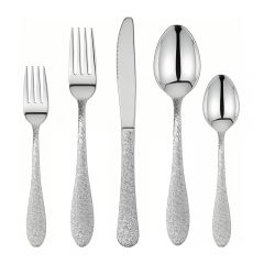Food-Grade Stainless Steel Flatware Set, Mirror Polished Spoons And Forks Knife Set, Heavy Duty Cutlery Utensils Set for Home Kitchen Restaurant Wedding