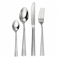 Food-Grade Stainless Steel Flatware Set, Mirror Polished Spoons And Forks Knife Set, Heavy Duty Cutlery Utensils Set for Home Kitchen Restaurant Wedding