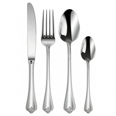 Food-Grade Stainless Steel Flatware Set, Mirror Polished Spoons And Forks Knife Set, Heavy Duty Cutlery Utensils Set for Home Kitchen Restaurant Wedding