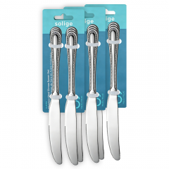 High quality tea set 6 piece serving fork set Crafted with 430 grade material Flatware Stock Buffed Polishing