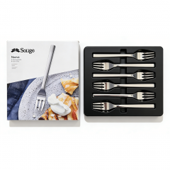 6PCS-Color boxSet 430 Flatware Stock Buffed Polishing