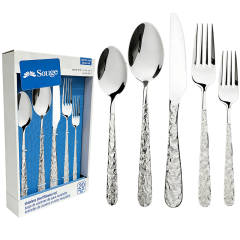 20PCS-Color boxSet 430 Flatware Stock Buffed Polishing