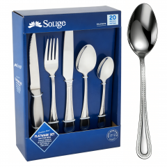 20PCS-Color boxSet 430 Flatware Stock Buffed Polishing