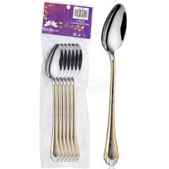 6-piece PVC Bag Meal Set (Gold + Laser)