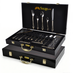 Advanced Mirror Glazing with Gold 60-piece Set