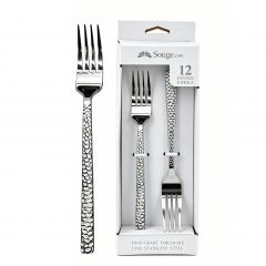 12 sets of white boxes for serving forks Mirage